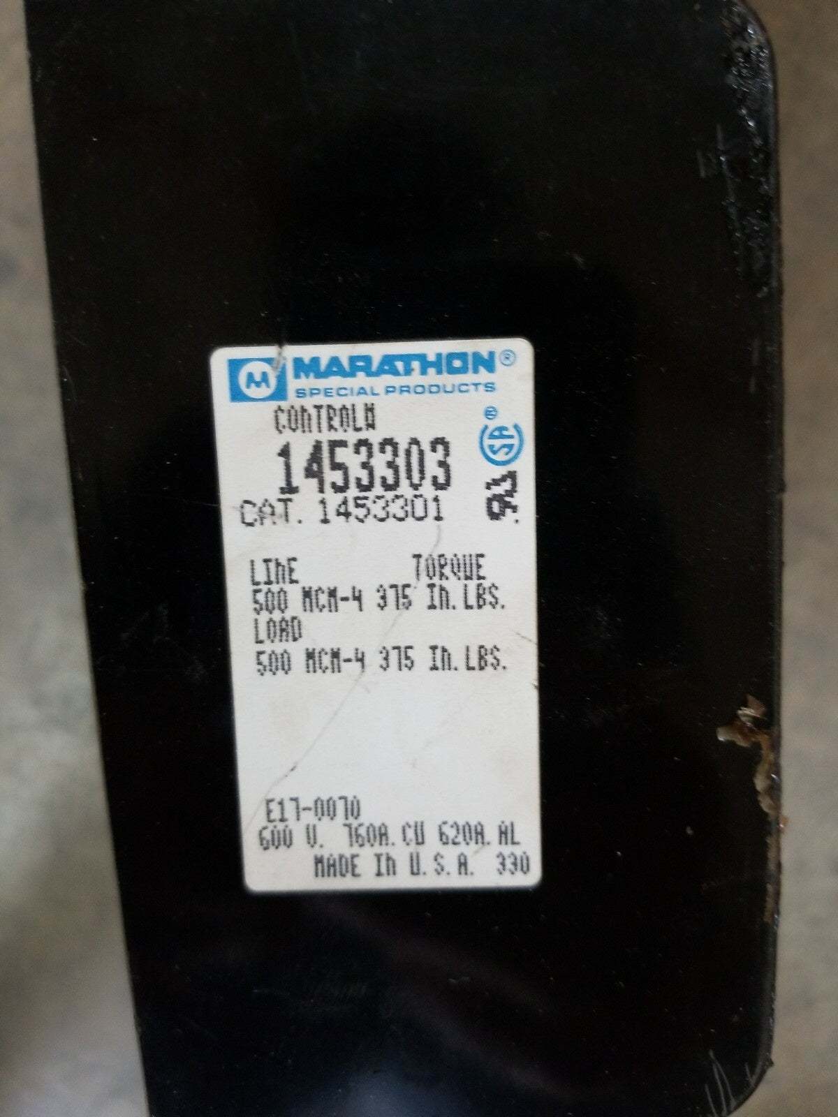 MARATHON/KULKA 1453303 Used