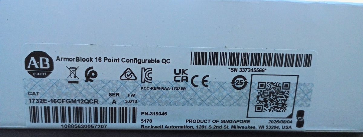 unbranded 1732E-16CFGM12QCR New