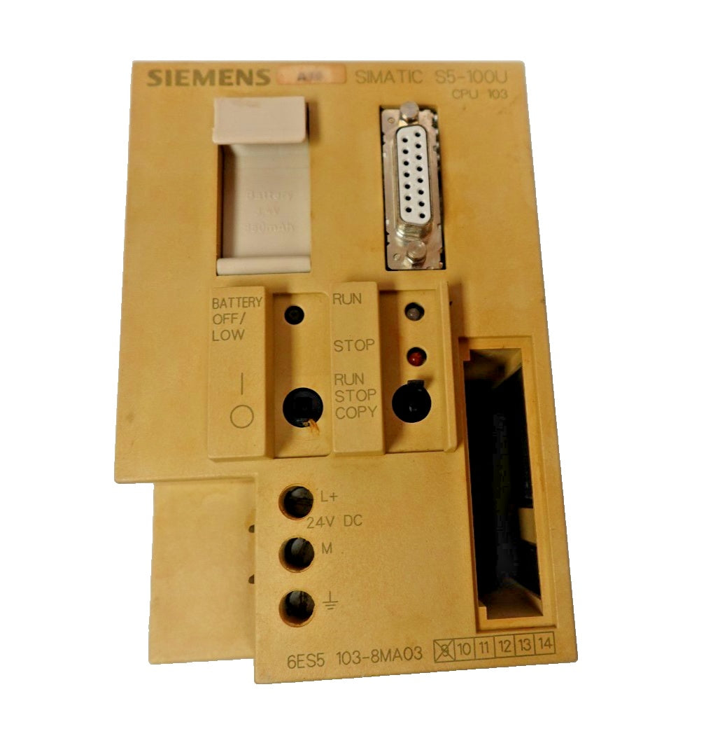 Siemens 6ES5 103-8MA03 Used