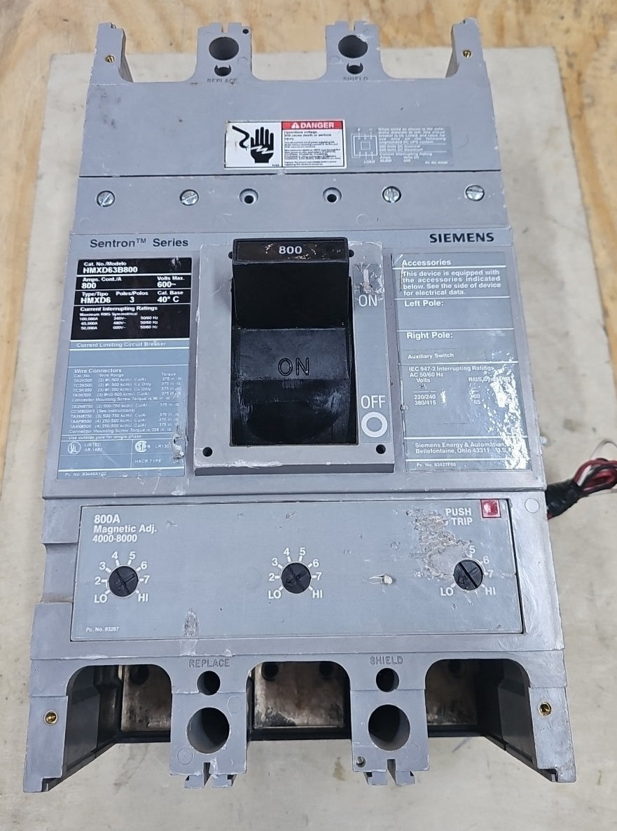 Siemens HMXD63B800 Used