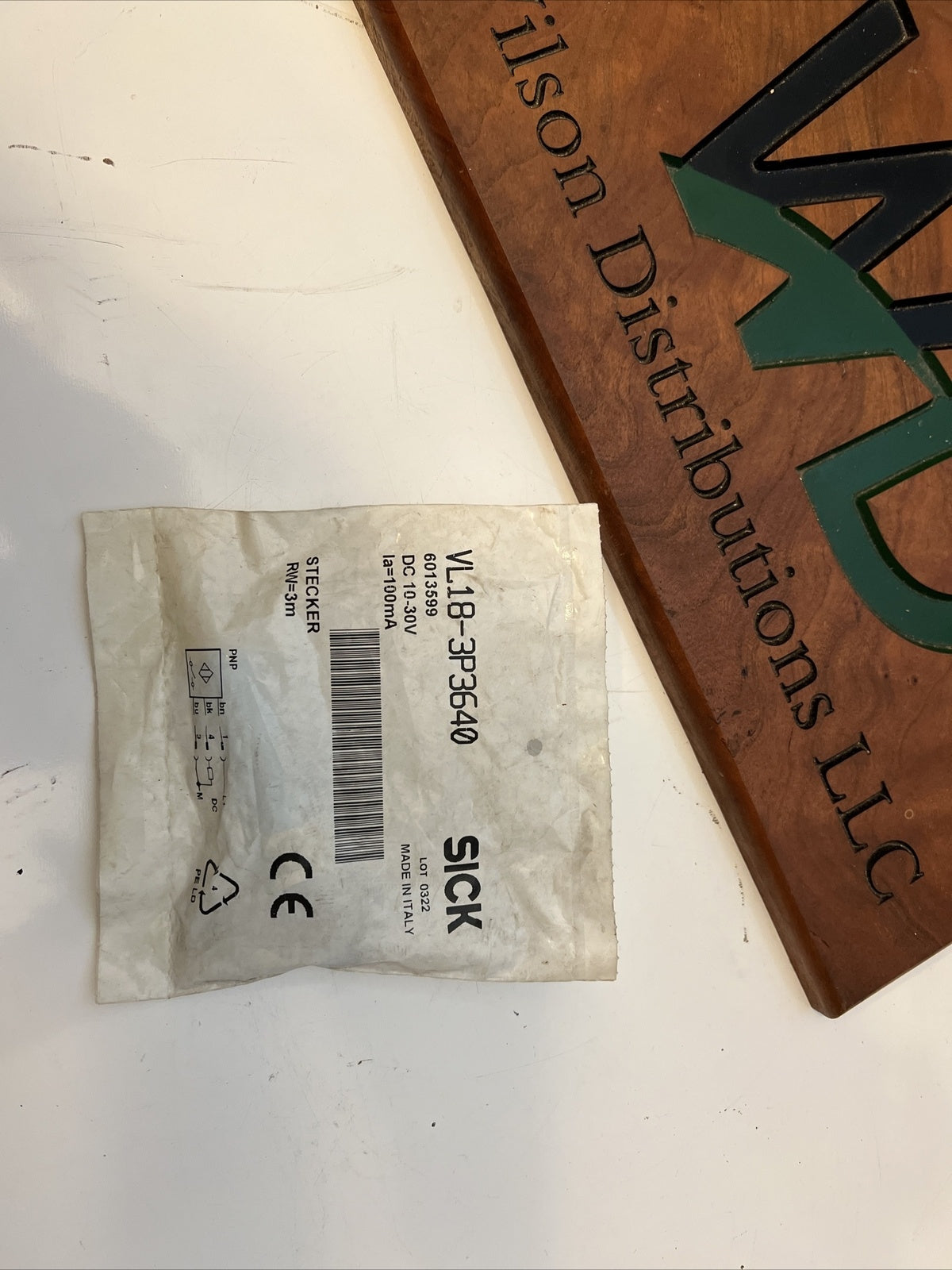 SICK VL18-3P3640 New
