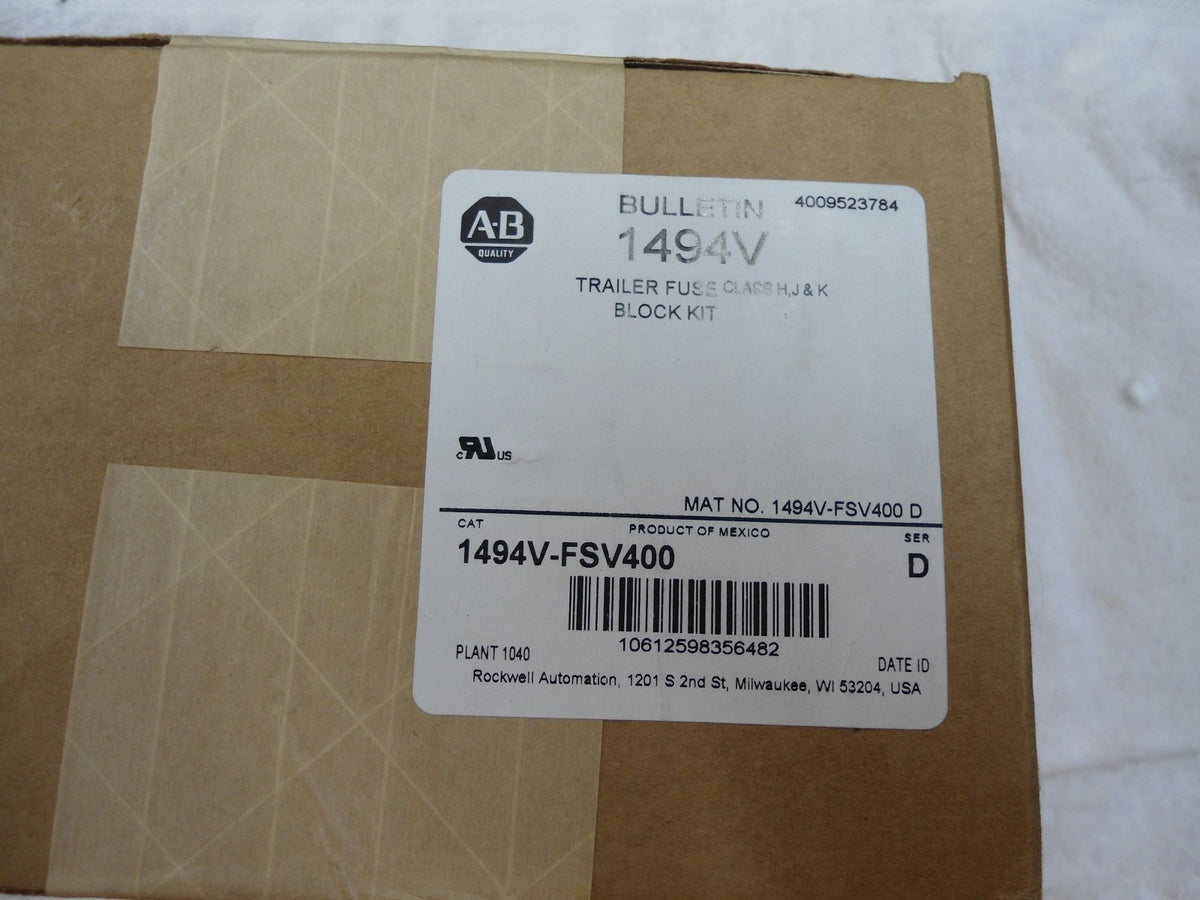 Allen Bradley 1494V-FSV400 New