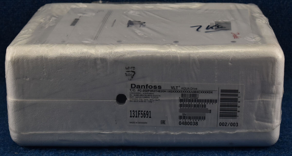 Danfoss FC-202P3K0T4E20H1 New