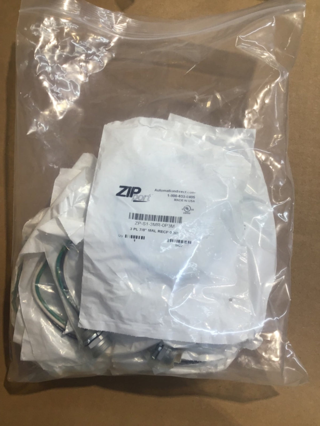 AUTOMATION DIRECT ZP-S1-3MR-0P3M New