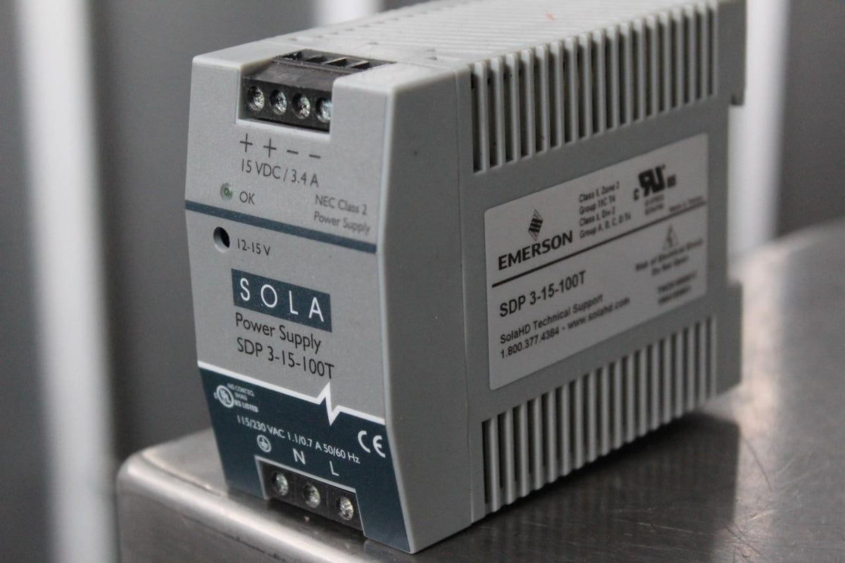 SOLA SDP 3-15-100T Used