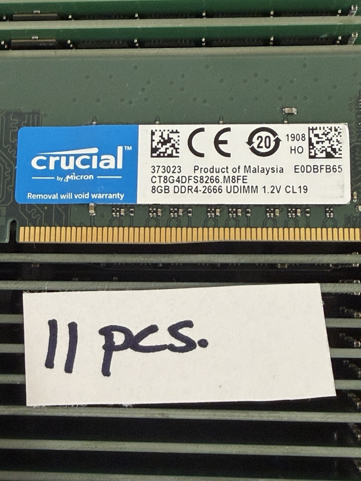 Crucial CT8G4DFS8266 Used
