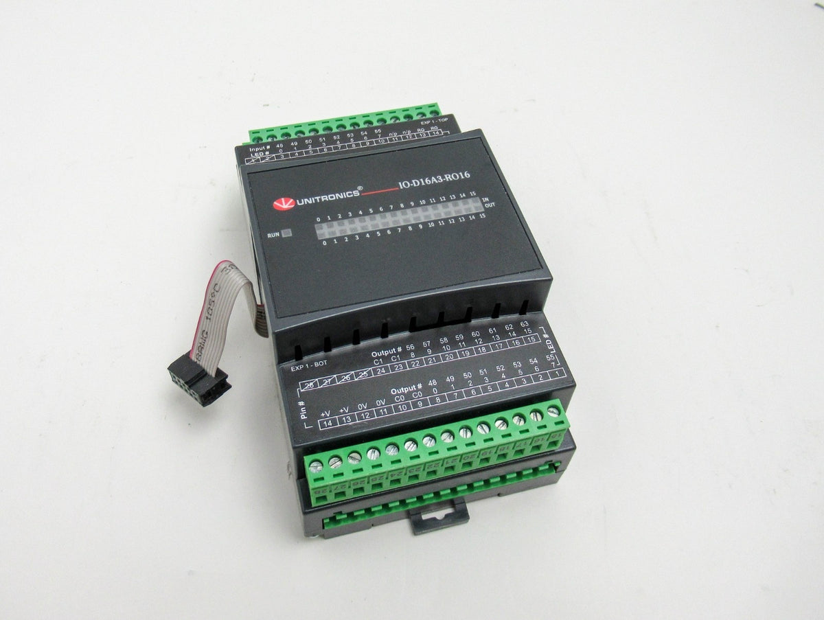 Unitronics UNITRONICS IO-D16A3-RO16 Used