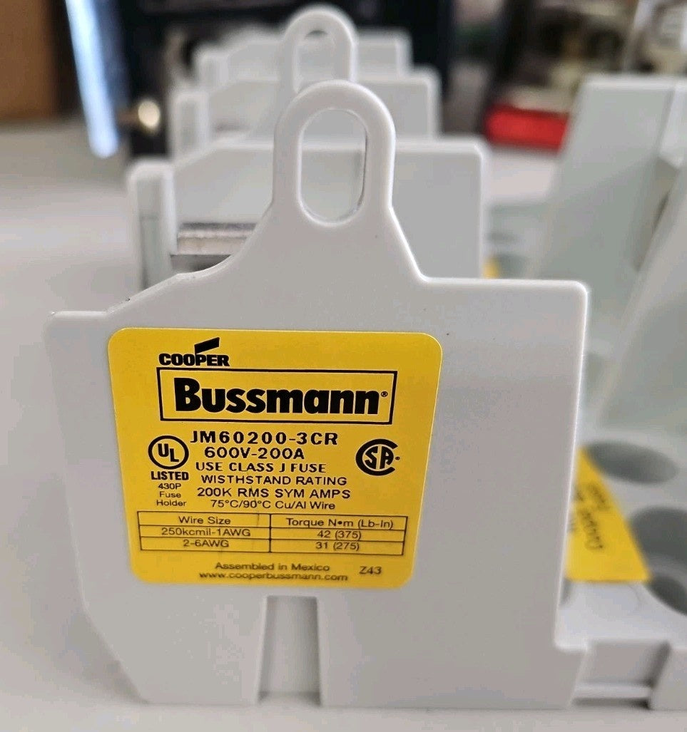Bussmann JM60200-3CR Used