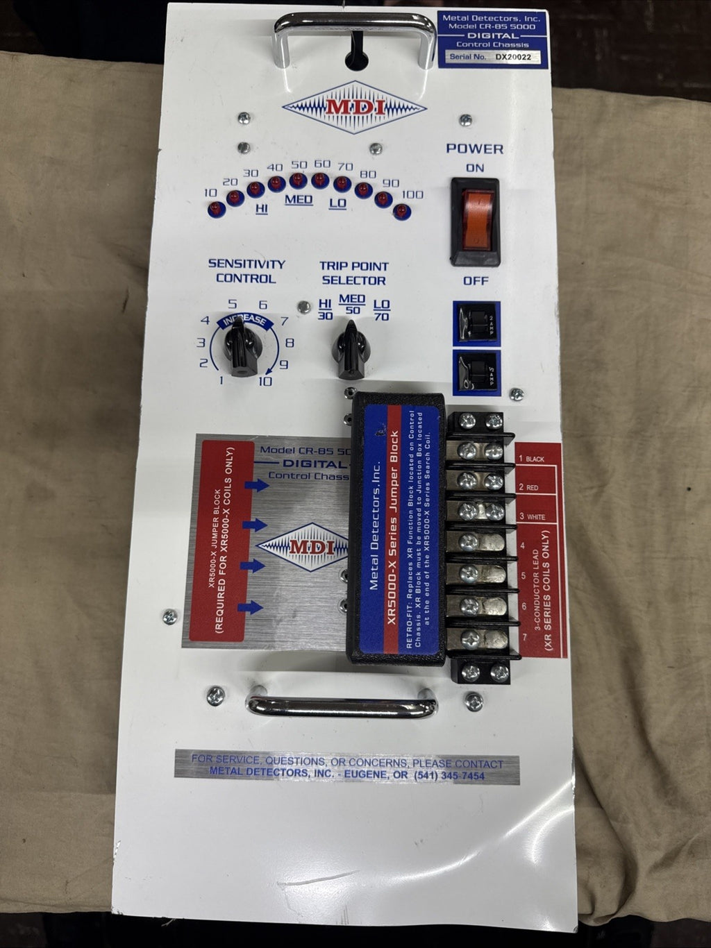 METAL DETECTORS IN CR-85 Used