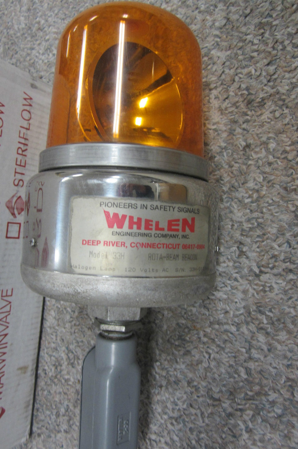 Whelen 33H Used