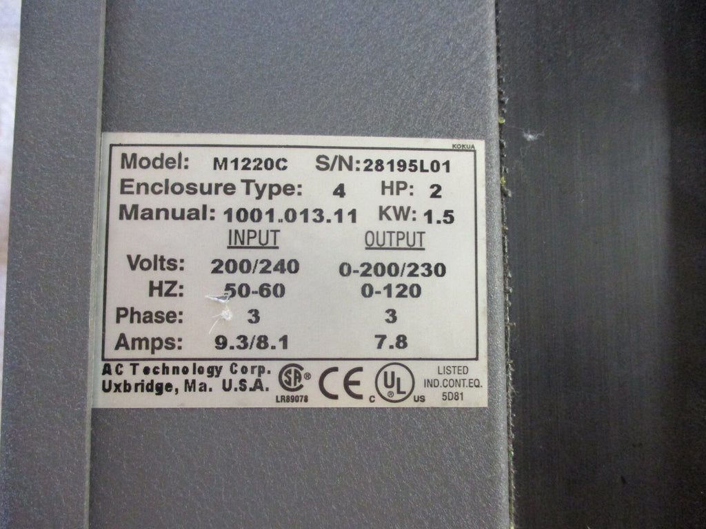 AC Tech M1220C Used