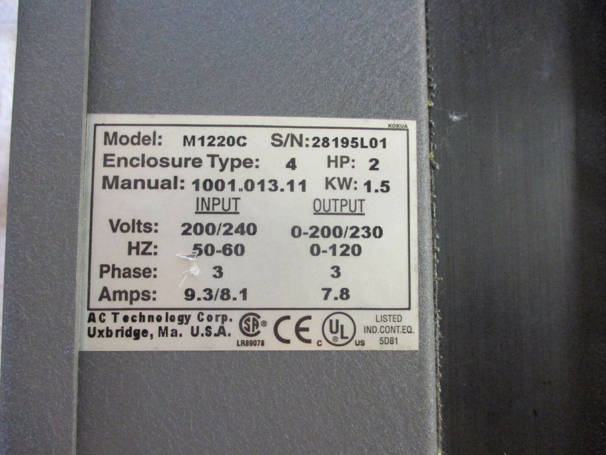 AC Tech M1220C Used