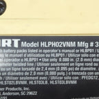 HART Hart Cordless HLPH02VNM Used