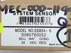 System Sensor SSM24-6 New