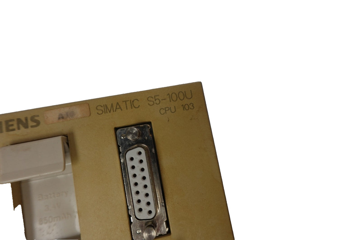 Siemens 6ES5 103-8MA03 Used
