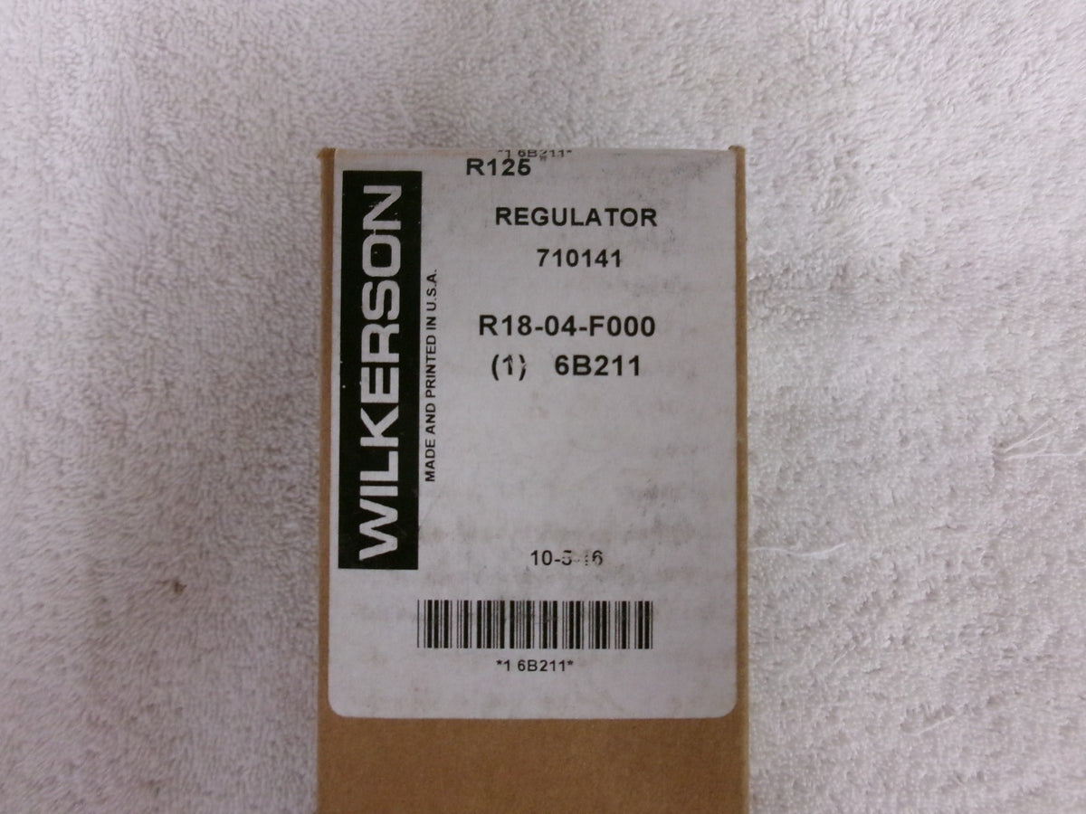 Wilkerson R18-04-F000 New