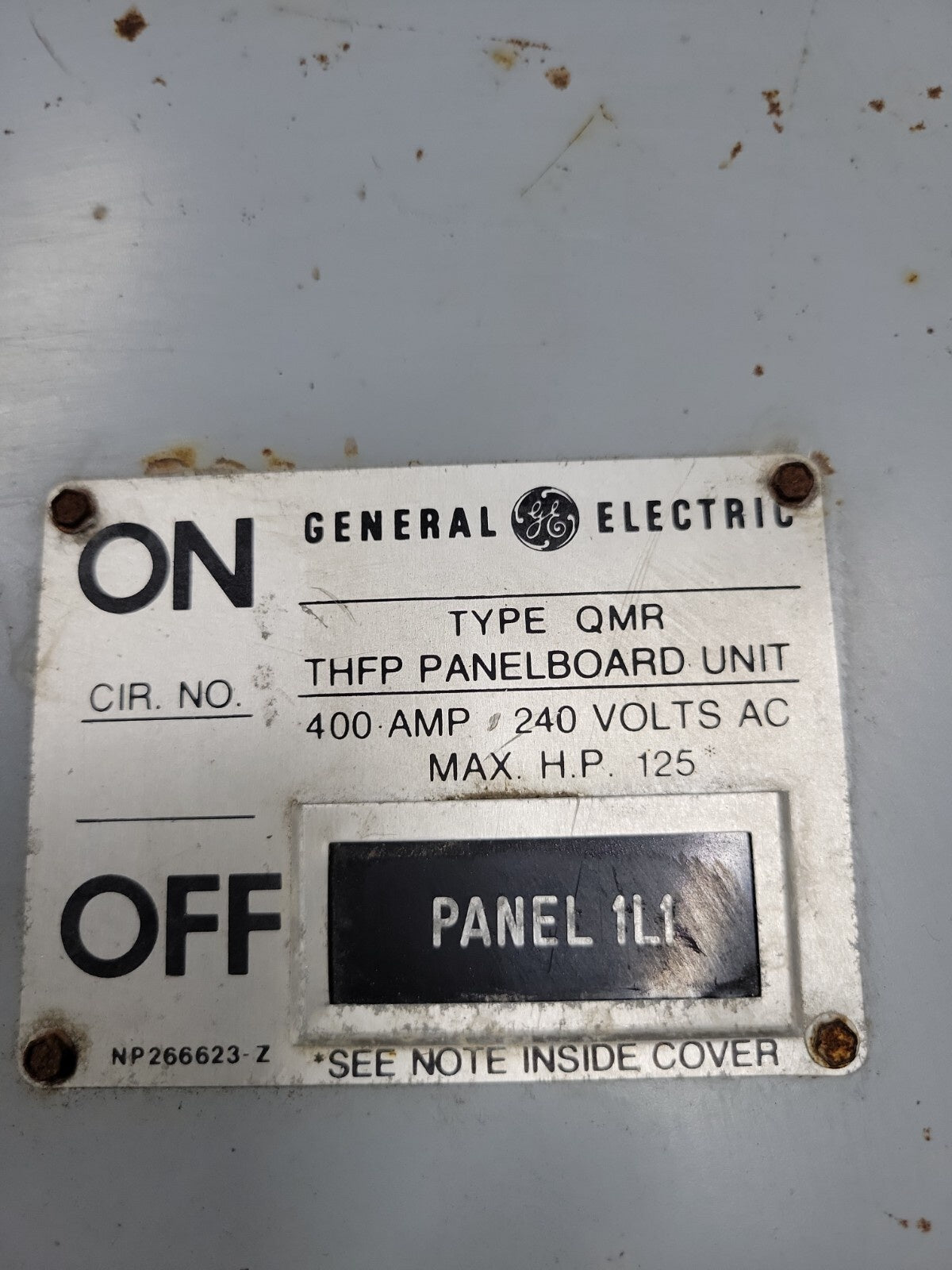 General Electric thfp325 Used