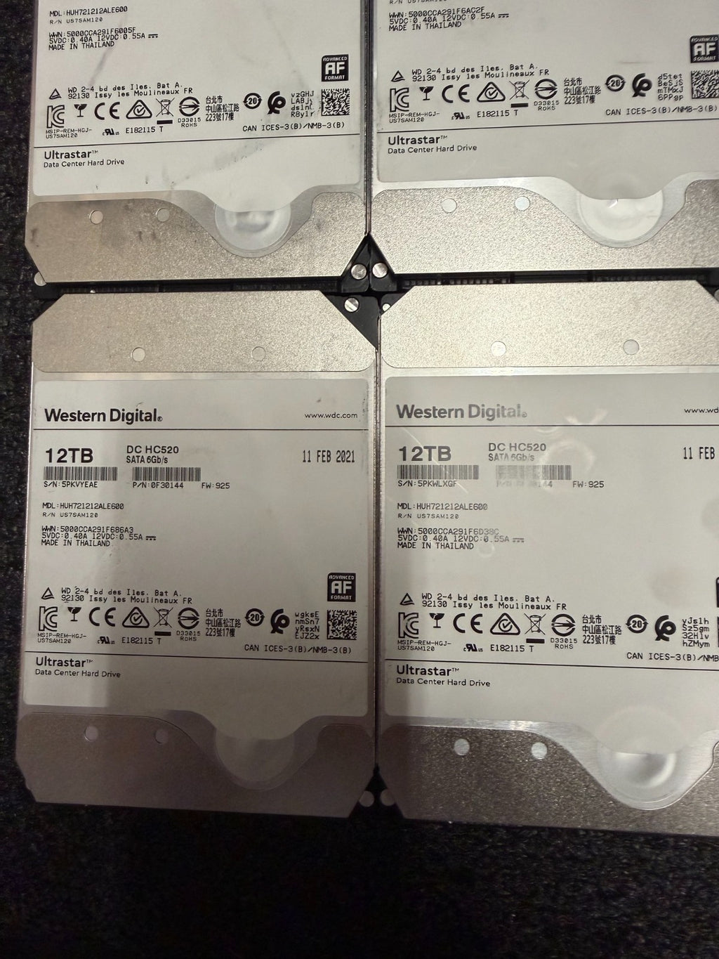 Western Digital 0F30144 Used