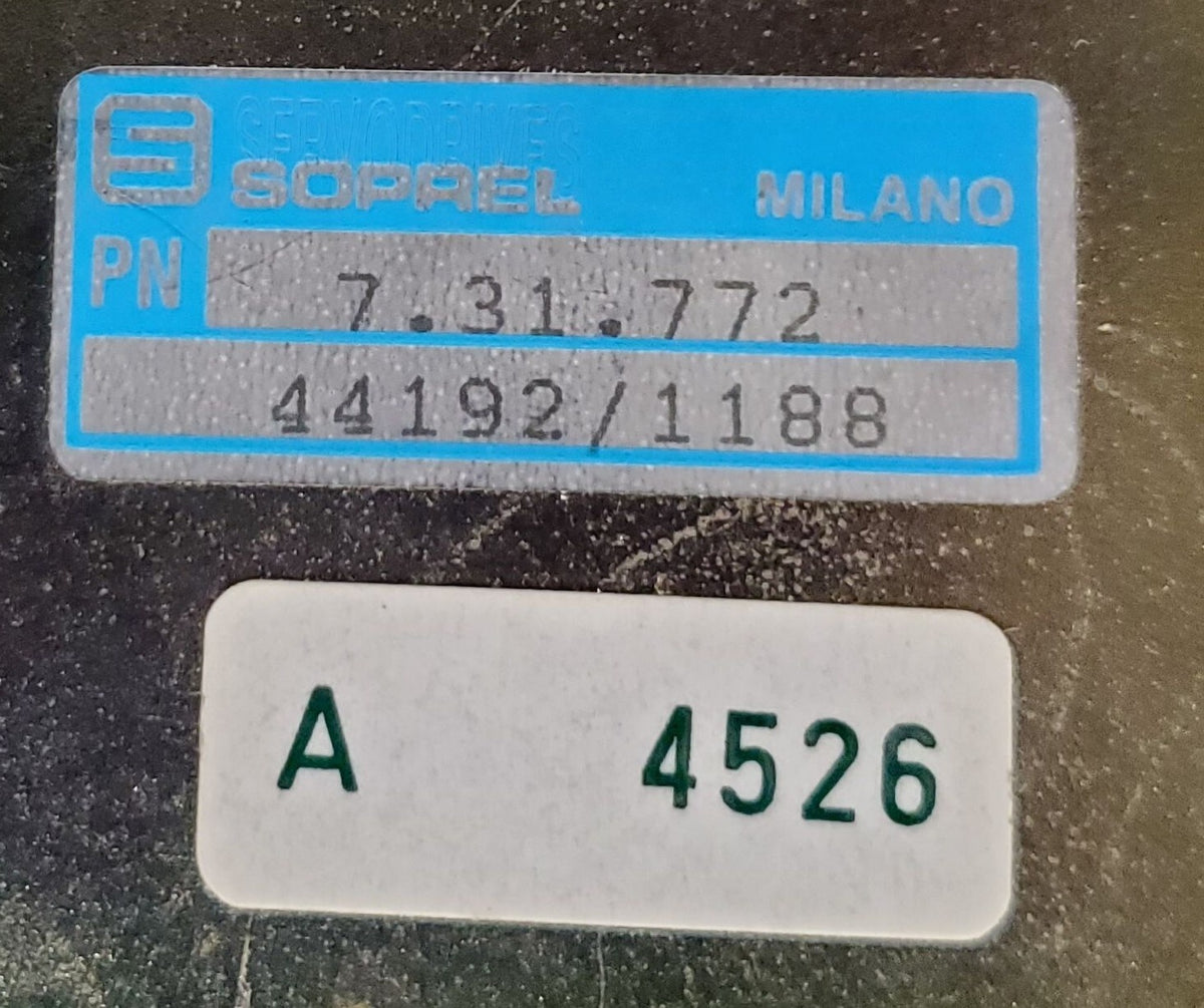 SOPREL 7.31.772 BCA36/A4C306 Used