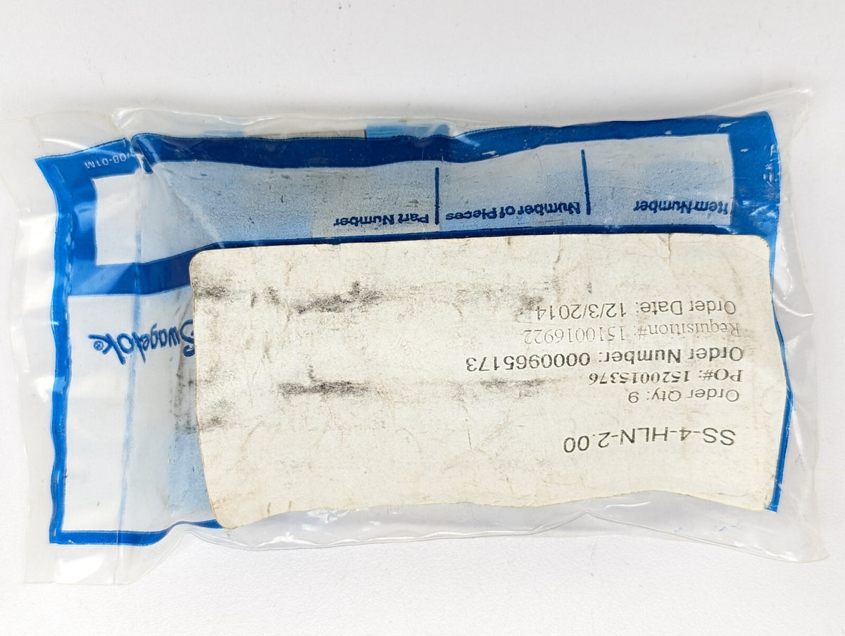 SWAGELOK SS-4-HLN-2.00 New
