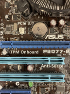 motherboard Asus P8Q77-M Used