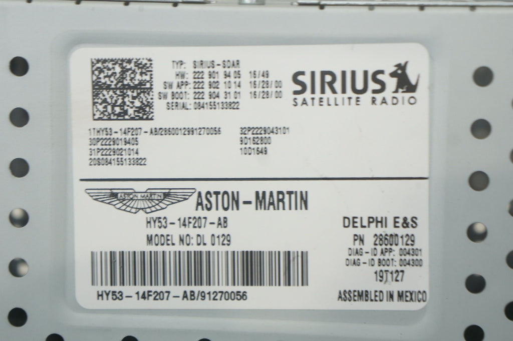 ASTON HY53-14F207-AB Used