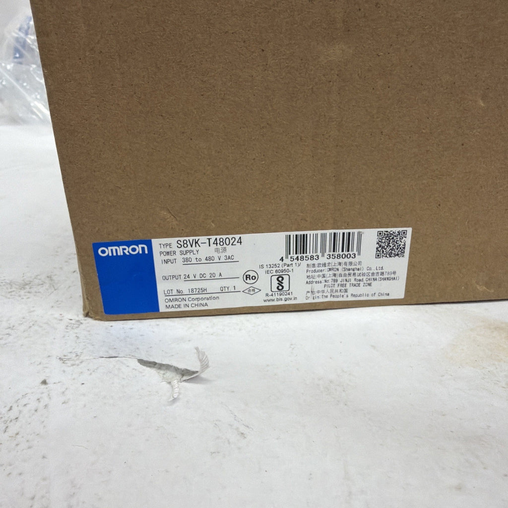 Omron S8VK-T48024 New