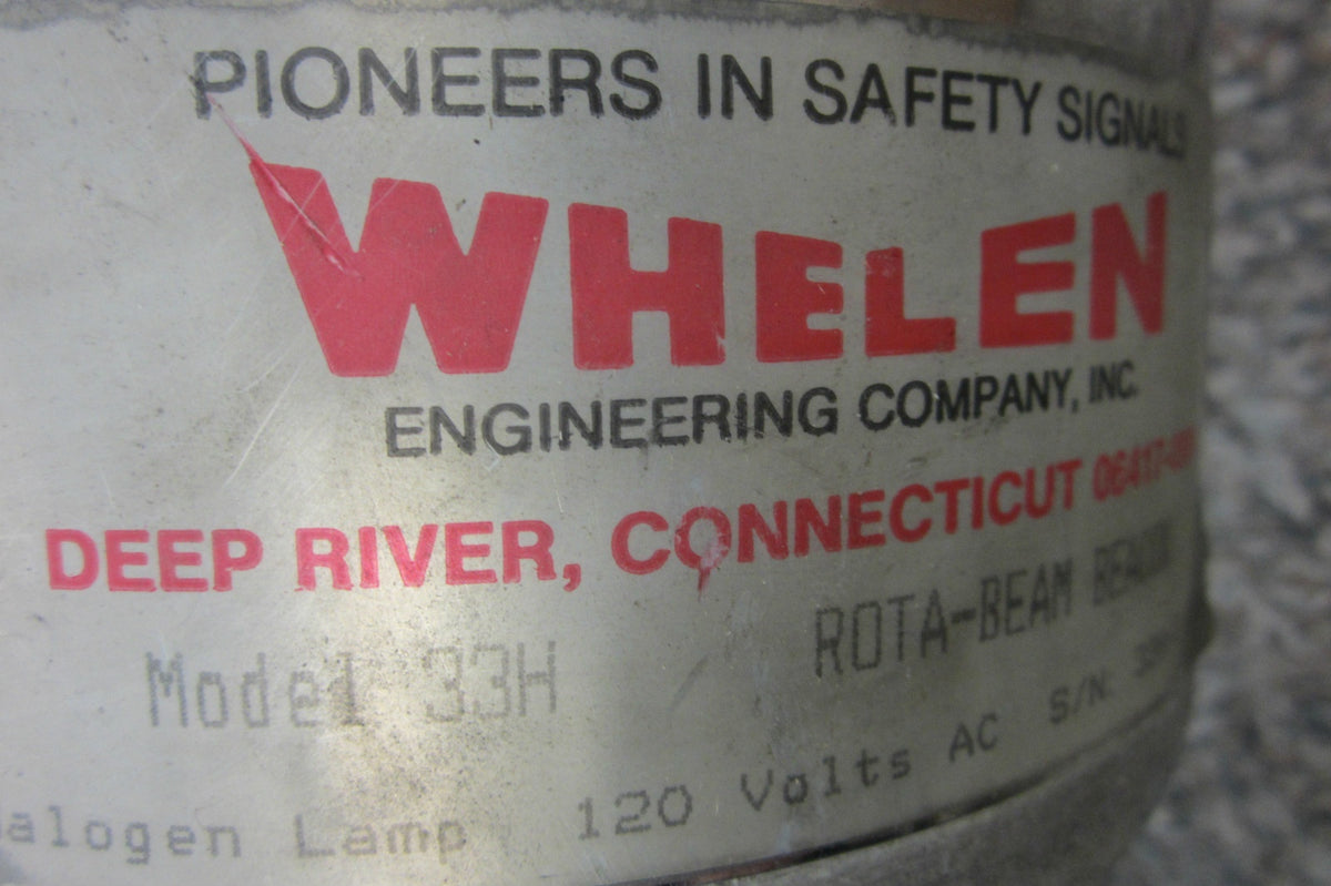Whelen 33H Used