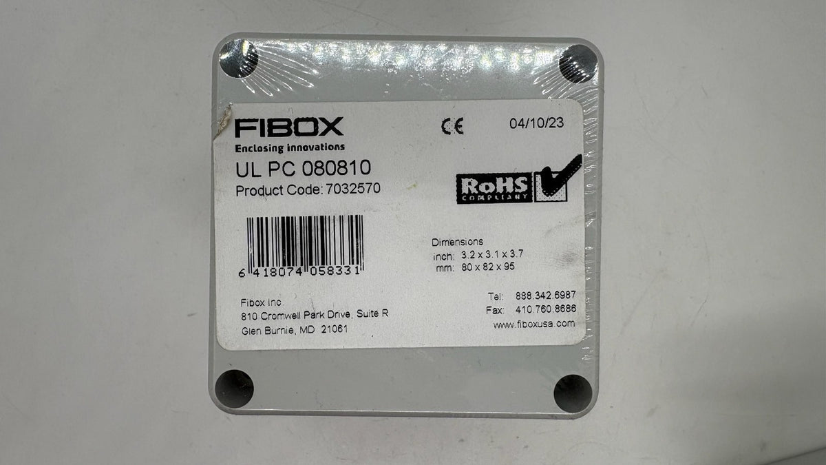 FIBOX UL PC 080810 New