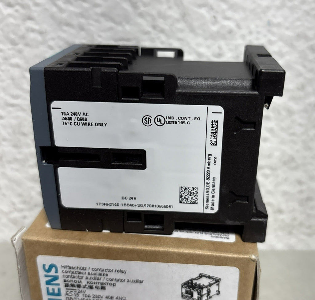 Siemens 3RH2140-1BB40 New