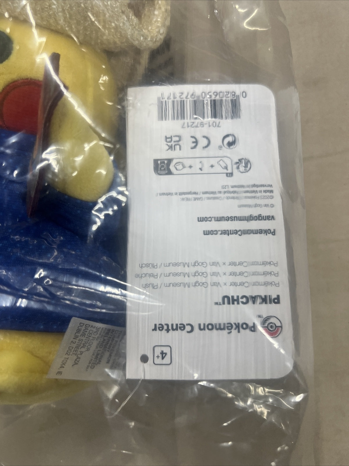 Pokémon Center 701-97217 New