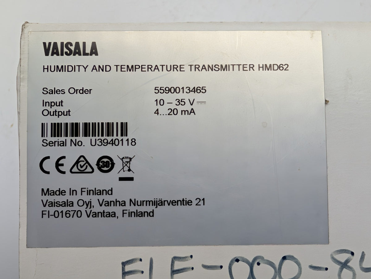 VAISALA HMD62 New