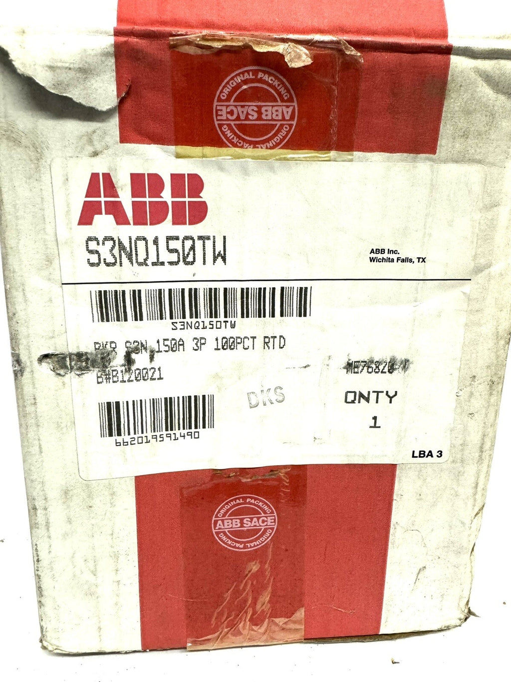 ABB S3NQ150TW New