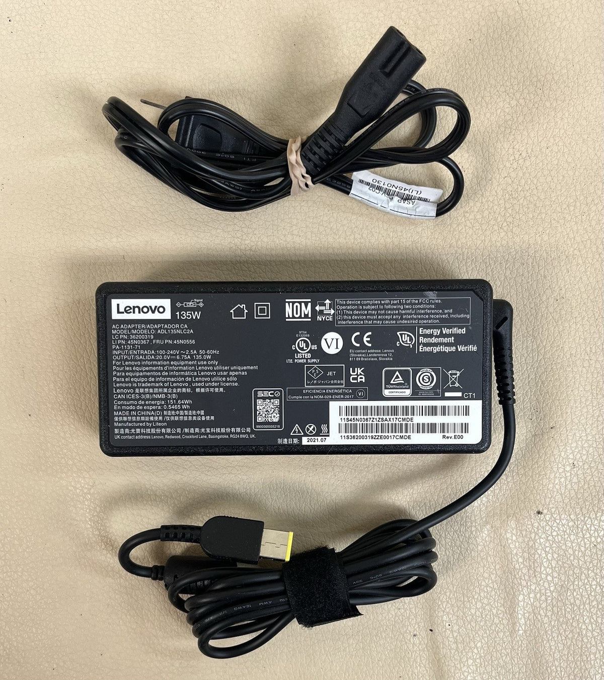 Lenovo ADL135NLC2A Used