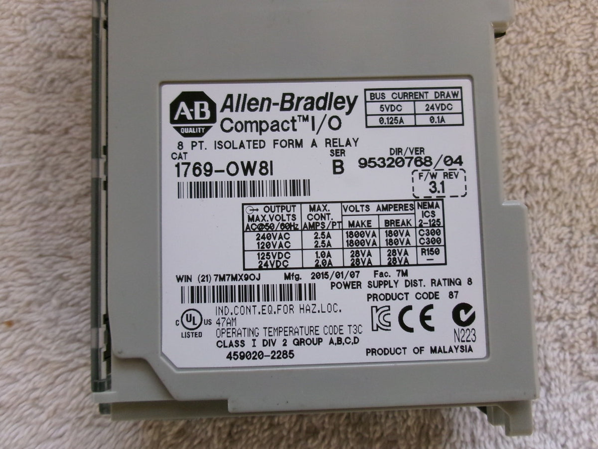 Allen-Bradley 1769-OW8I Used