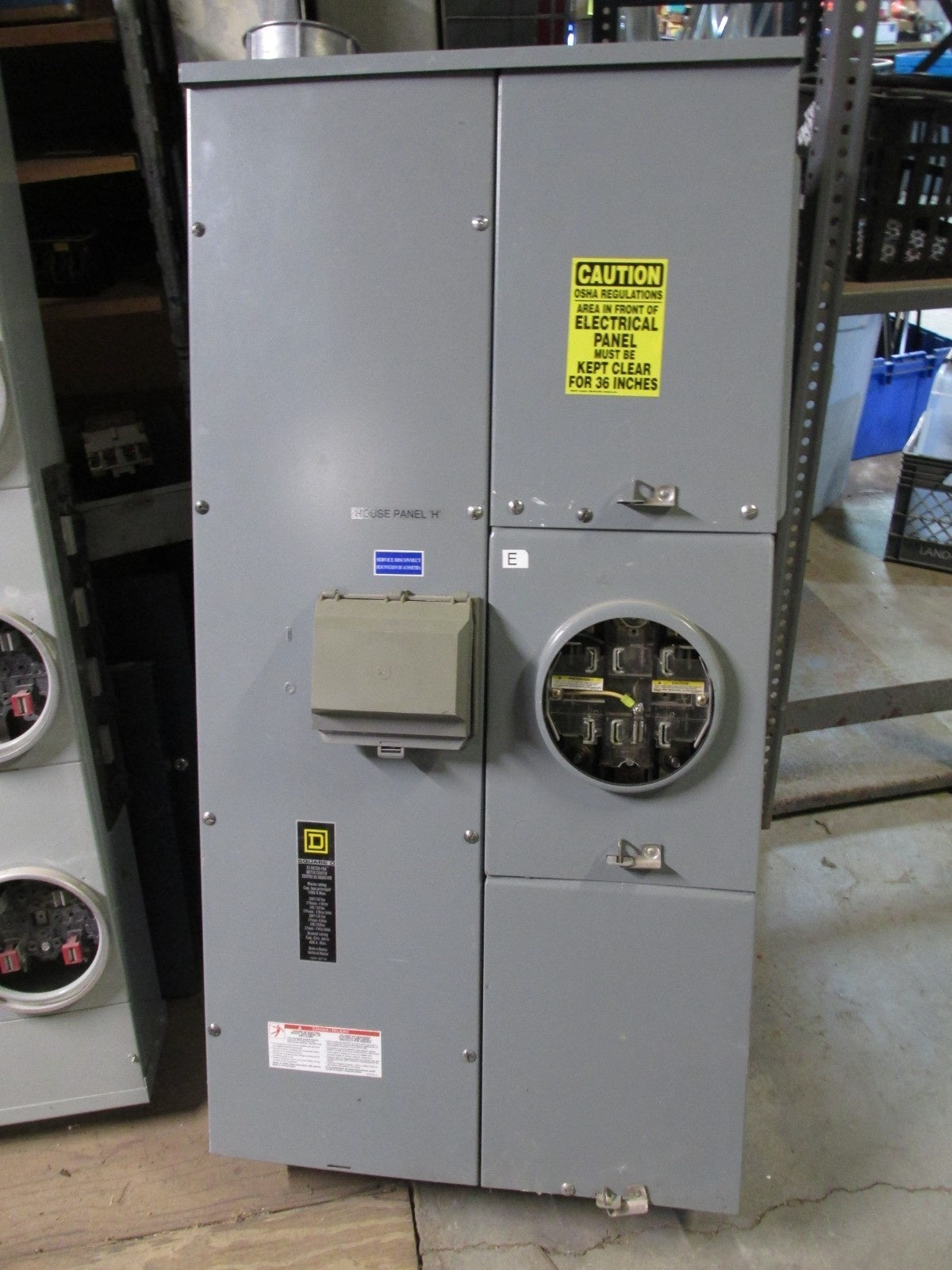Square D EZML331400 Used