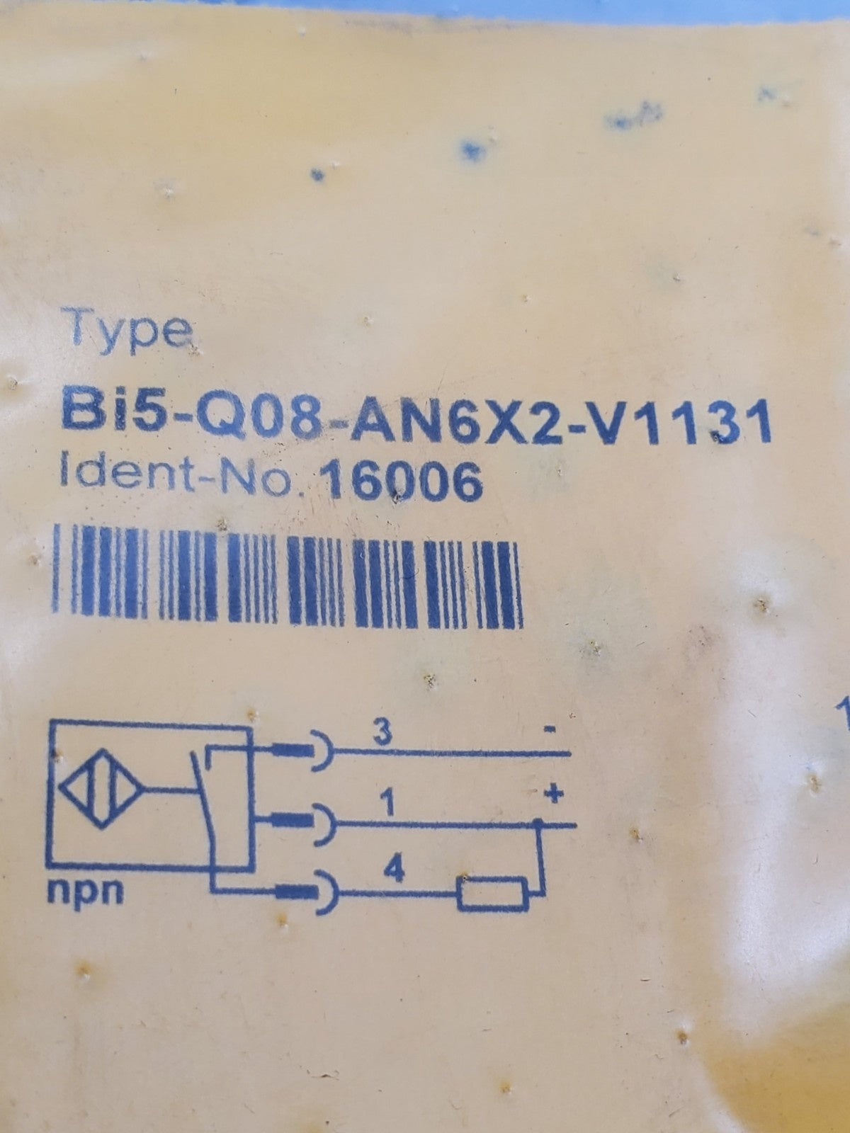 Turck Bi5-Q08-AN6X2-V1131 New