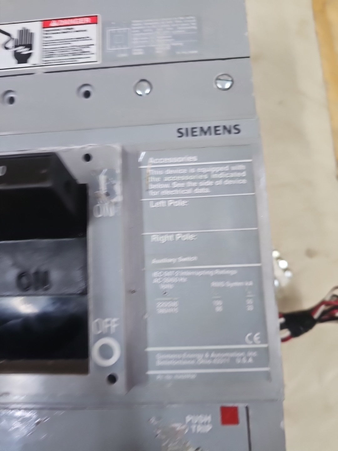 Siemens HMXD63B800 Used
