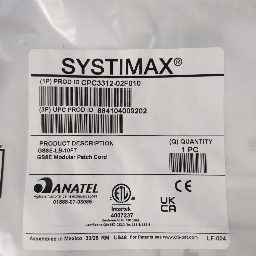 CommScope CPC3312-02F010 New