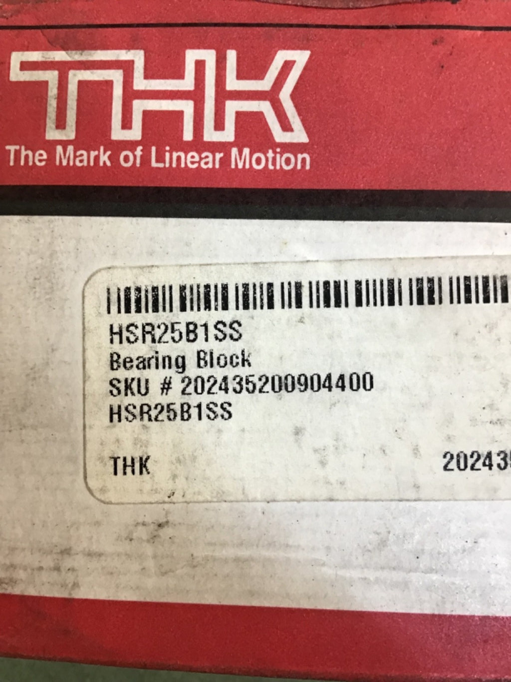 THK HSR25B1SS New