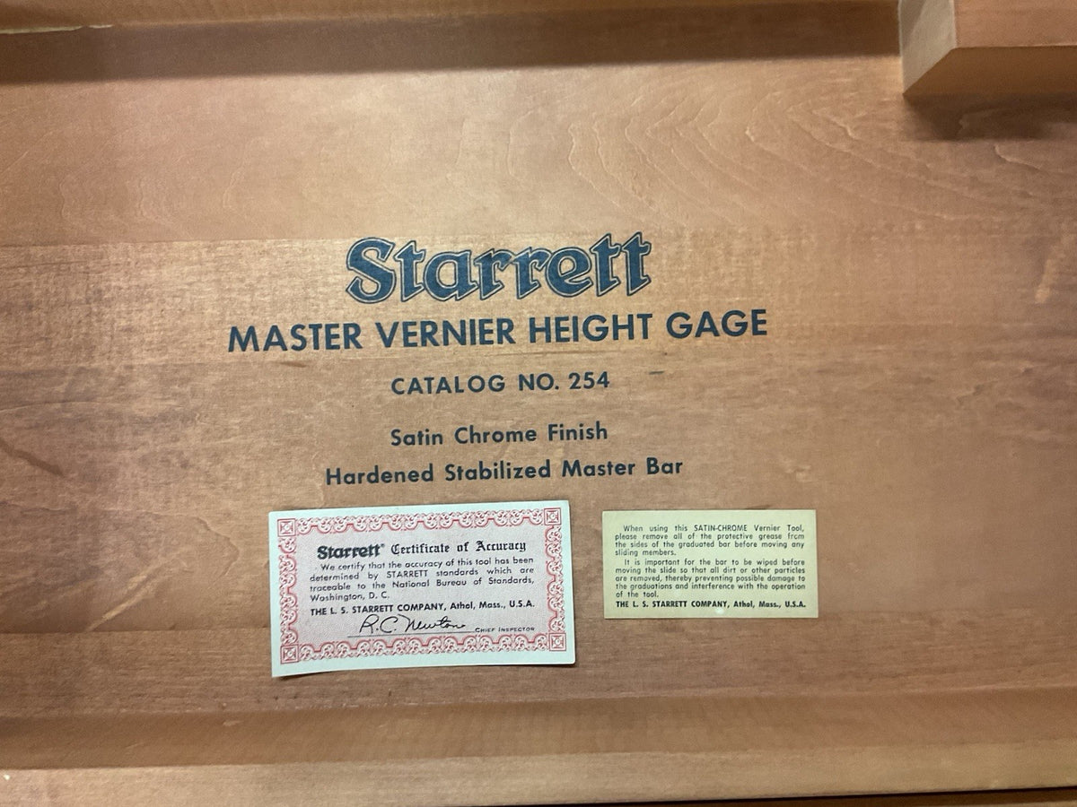 Starrett 254 Used