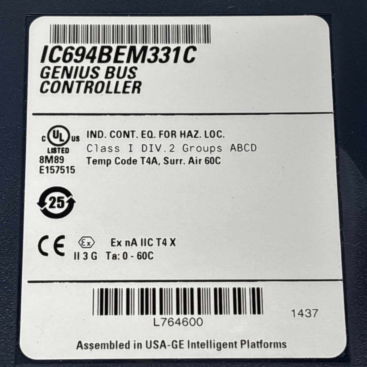 GE Fanuc IC694BEM331 Used