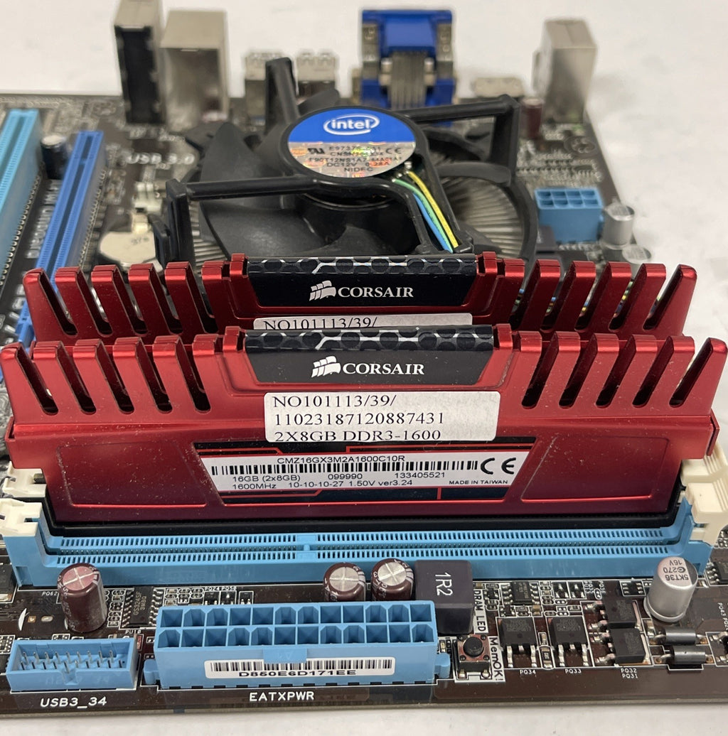 motherboard Asus P8Q77-M Used