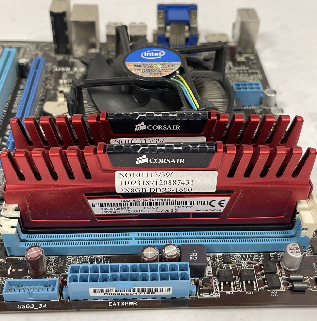 motherboard Asus P8Q77-M Used