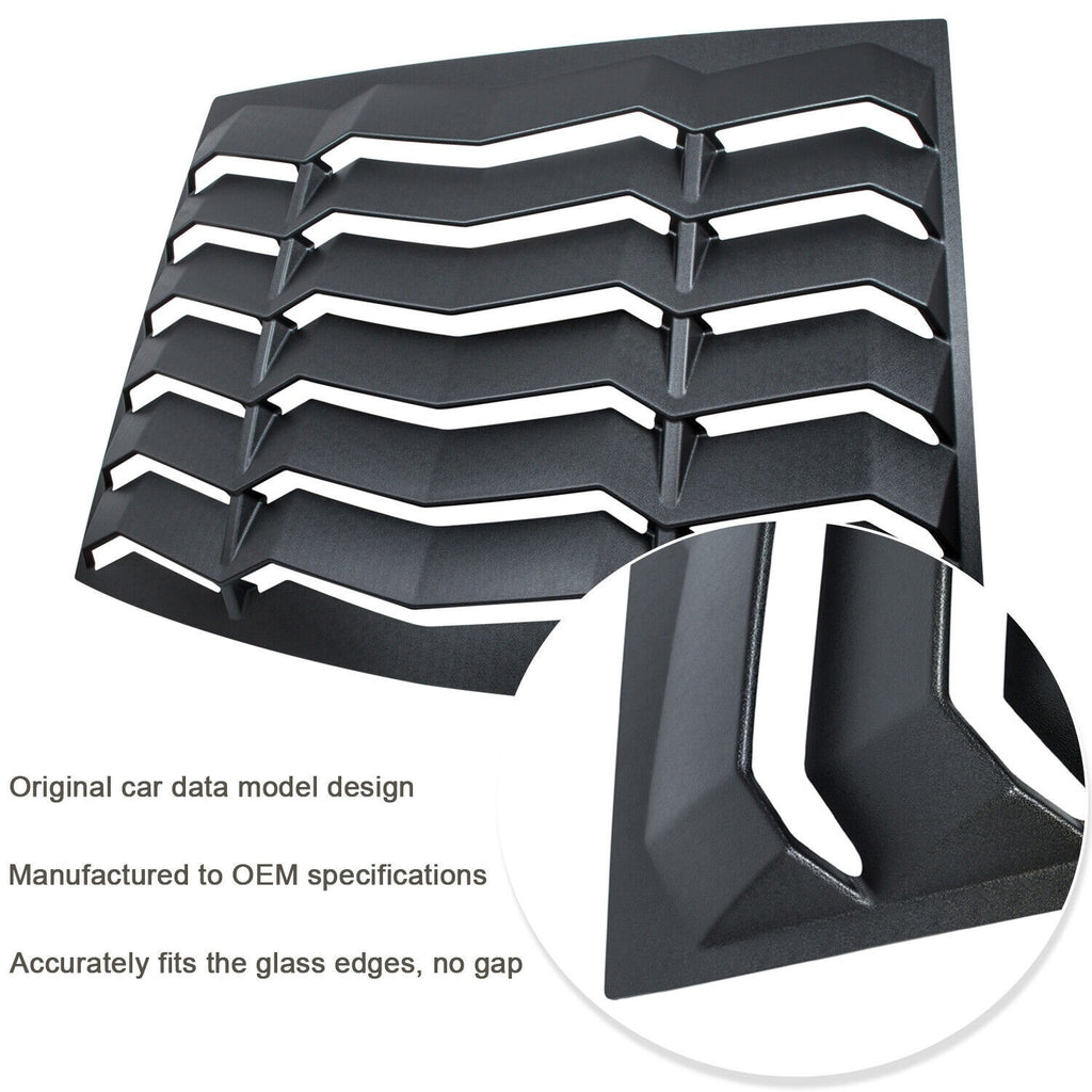 Not Available Rear Window Louvers New