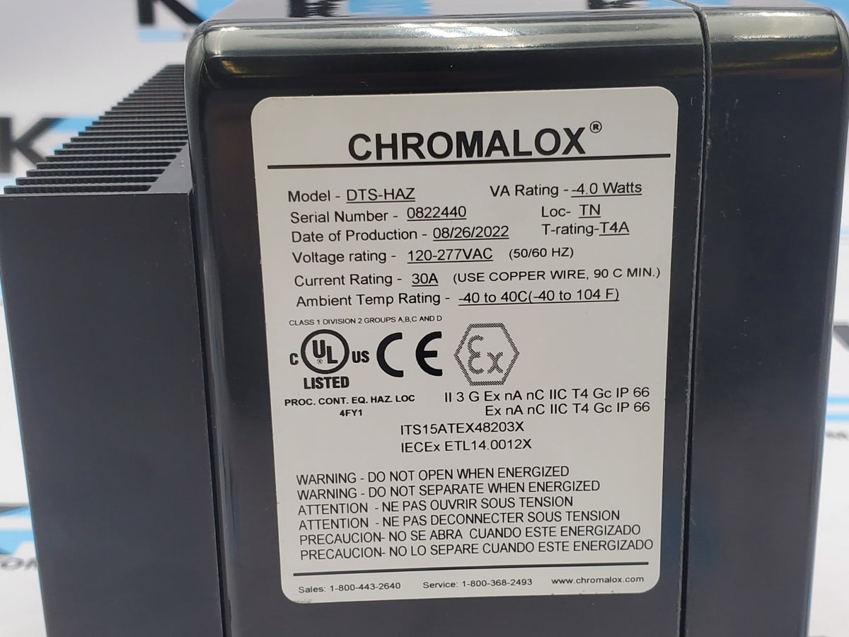 Chromalox 387364 DTS-HAZ Used