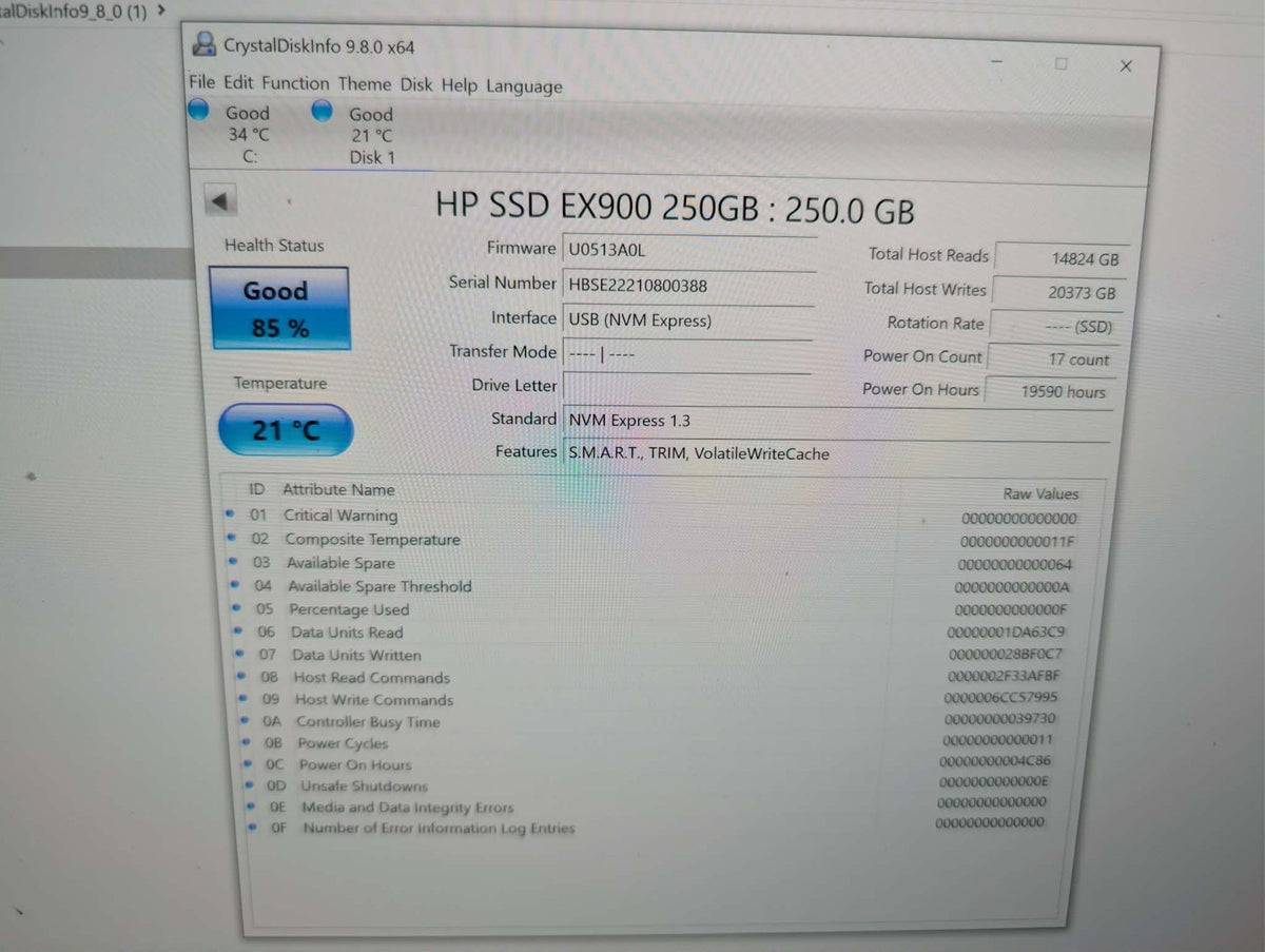 HP 2YY43AA#ABC Used