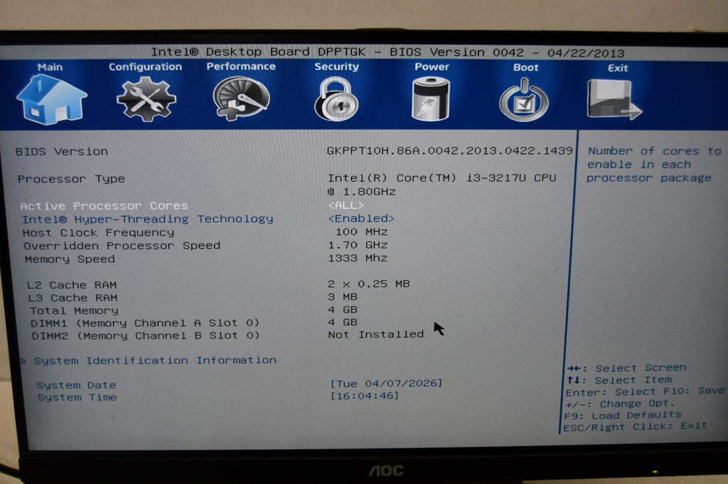 Intel DC3217IYE Used