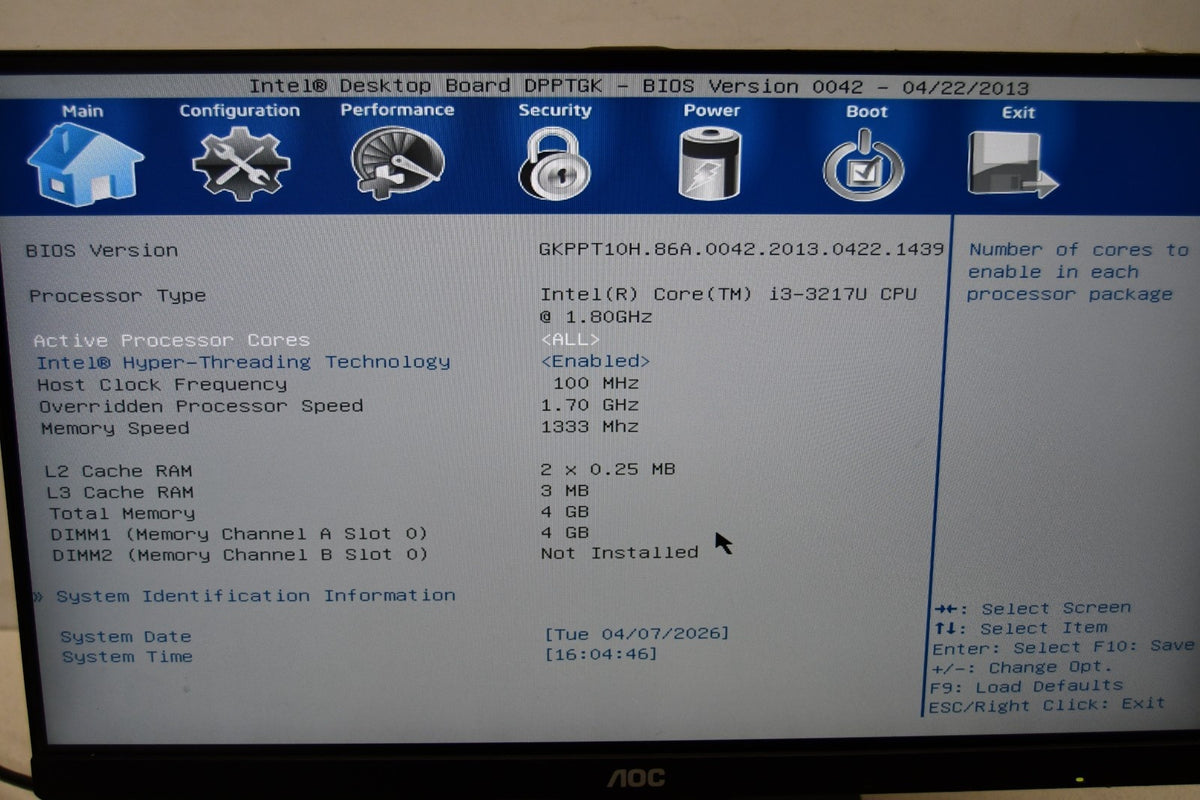 Intel DC3217IYE Used