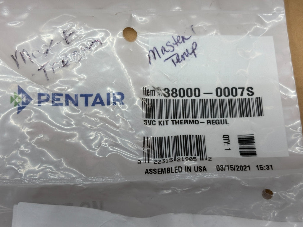 Pentair 38000-0007S New